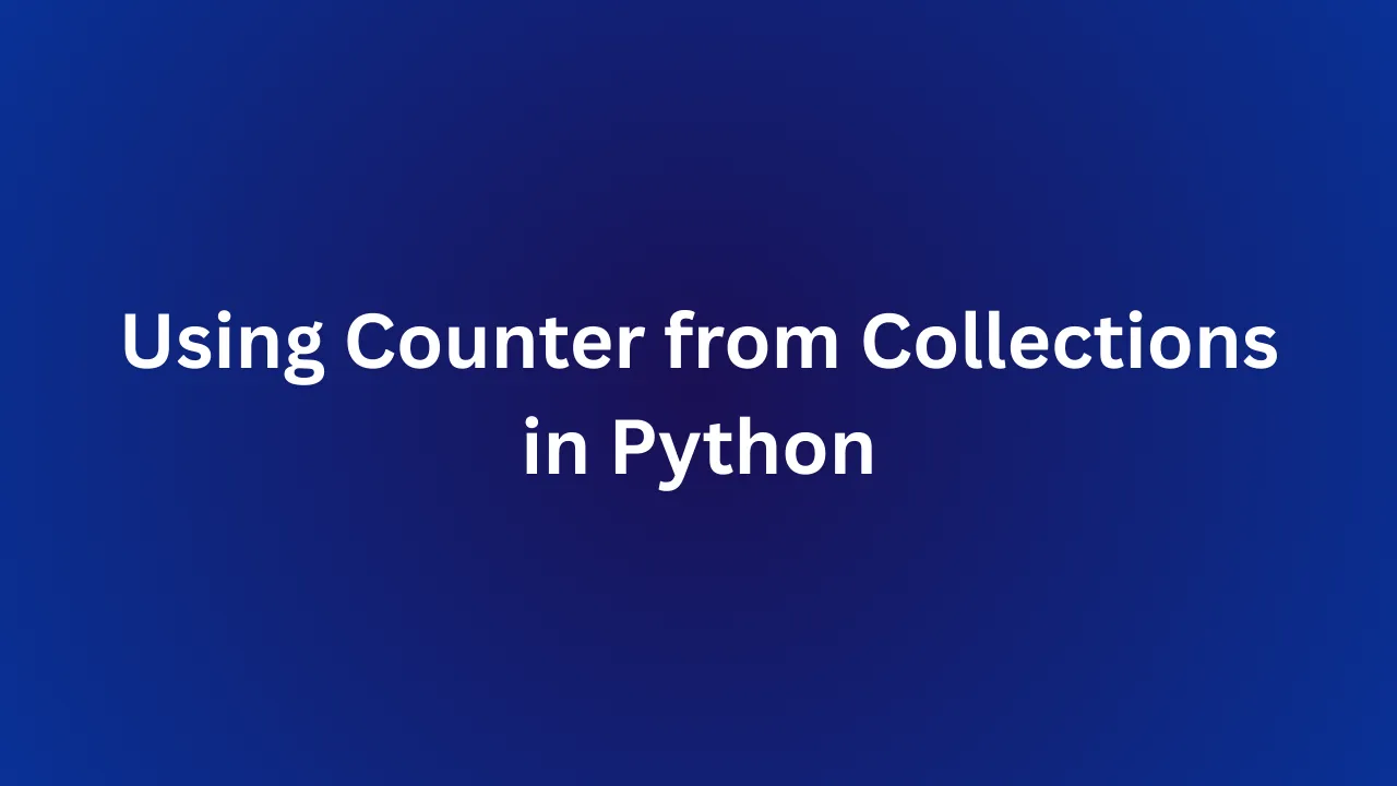 Python Counter - image